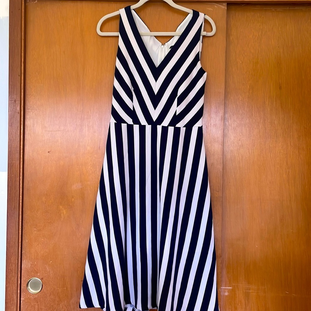 Striped Ann Taylor Summer Dress